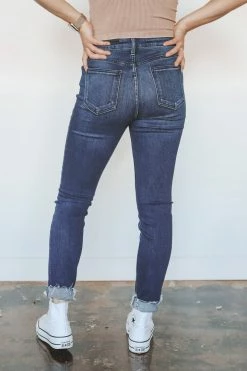 JUST BLACK TARA BUTTON-UP JEANS