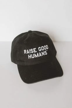 MOM CULTURE ACCESSORIES RAISE GOOD HUMANS BASEBALL CAP