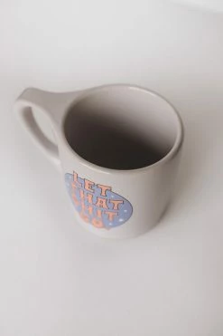 TALKING OUT OF TURN Kitchen + Hosting LET THAT SHIT GO MUG