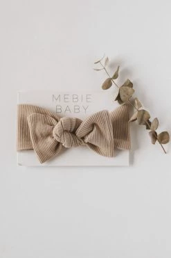MEBIE BABY ORGANIC COTTON RIBBED HEAD WRAP ACCESSORIES