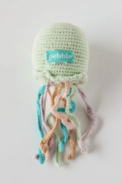 PEBBLE CROCHET JELLYFISH RATTLE Baby + Kids