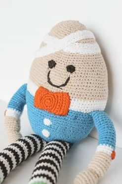 PEBBLE CROCHET HUMPTY DUMPTY PLUSH