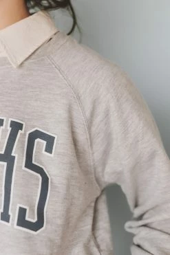 KITTSONA CUSTOM CLOTHING Crewneck Sweatshirts FORKS CLASSIC PULLOVER 12 KITTSONA CUSTOM CLOTHING Crewneck Sweatshirts FORKS CLASSIC PULLOVER