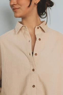 MISS LOVE Tops MIRANDA BUTTON-UP