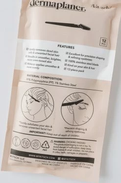 KITSCH Beauty DERMAPLANER PACK · BLACK