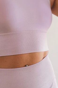 NIKIBIKI SOLID HIGHNECK CROP TOP Tops