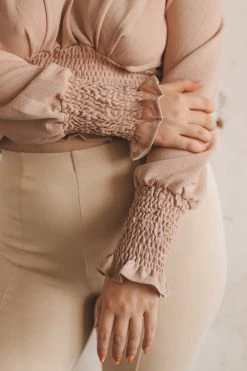 SHE + SKY JULIANNA BLOUSE Tops