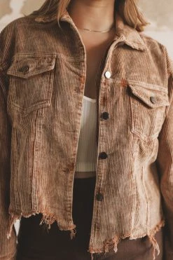 POL ROCK SPRINGS CORDUROY JACKET Jackets + Button-ups