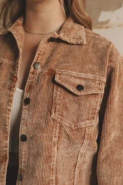 POL ROCK SPRINGS CORDUROY JACKET Jackets + Button-ups