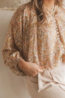 DRESS FORUM HOLLAND BLOUSE Tops