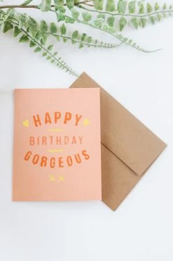 DAYDREAM PRINTS LIFESTYLE HAPPY BIRTHDAY GORGEOUS CARD