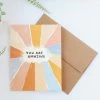 DAYDREAM PRINTS YOU ARE AMAZING CARD