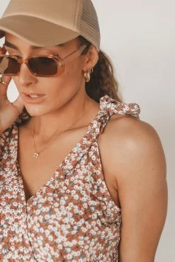 AEMI + CO Tops HAILEY FLORAL TANK