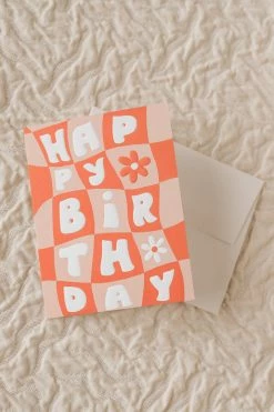 IDLEWILD CO. CHECKY BIRTHDAY CARD