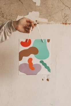 IDLEWILD CO. ACCESSORIES COLOR BLOBS GIFT BAG