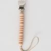 CHEWABLE CHARM GRACE PACIFIER CLIP · PALE BLUSH