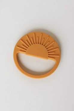 CHEWABLE CHARM LIFESTYLE SUN RAY SILICONE TEETHER