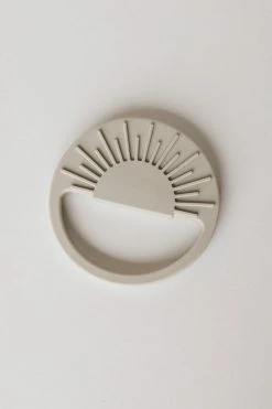 CHEWABLE CHARM LIFESTYLE SUN RAY SILICONE TEETHER