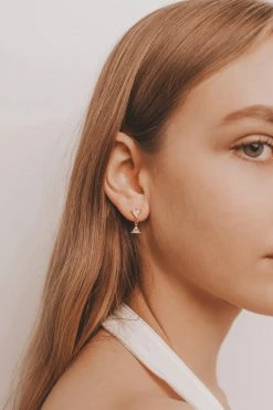 JAX KELLY SOCIALITE DUAL TRIANGLE DROP EARRINGS ACCESSORIES