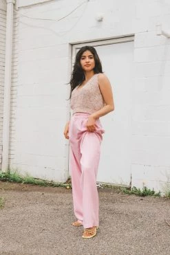 EMORY PARK Bottoms ROSALIA WIDE LEG TROUSERS