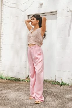 EMORY PARK Bottoms ROSALIA WIDE LEG TROUSERS