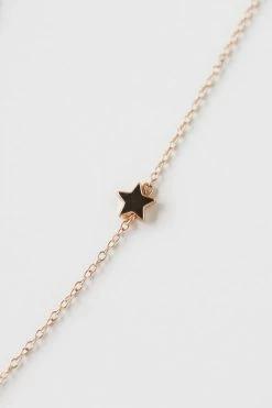 ELLISON + YOUNG ACCESSORIES NEW MOON CHARM NECKLACE