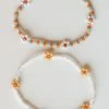 ELLISON + YOUNG BOHO DAISY ANKLET SET ACCESSORIES