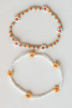 ELLISON + YOUNG BOHO DAISY ANKLET SET ACCESSORIES