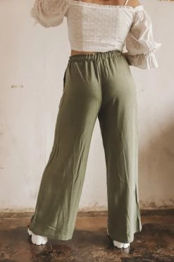 NLT Bottoms OLIVERA LINEN PANTS