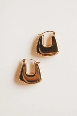 AMADY JEWELRY ACCESSORIES HALF HOOP ARCH EARRINGS