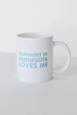 ACME LOCAL SOMEBODY IN MN LOVES ME MUG Kitchen + Hosting