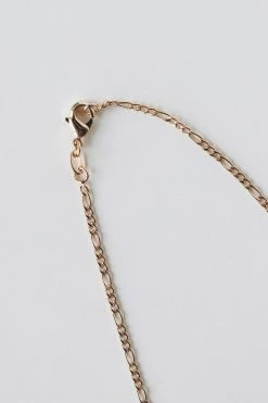 GOOD KARMA DESIGNS LUXE RECTANGLE INITIAL NECKLACE