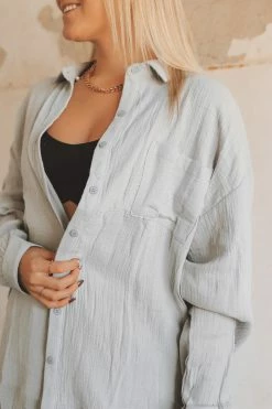 WISHLIST SHORELINE BUTTON-UP 16 WISHLIST SHORELINE BUTTON-UP