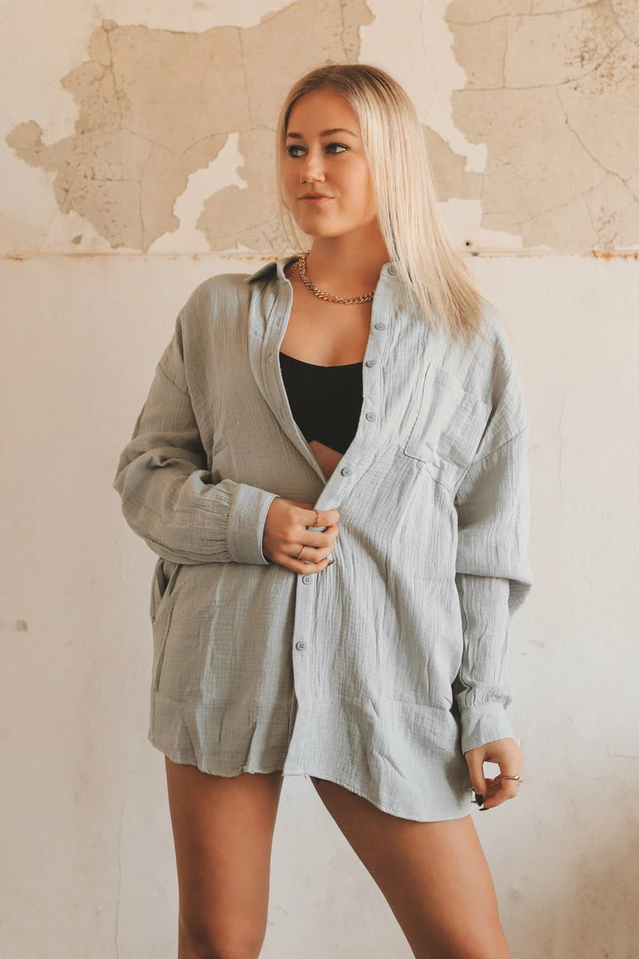 WISHLIST SHORELINE BUTTON-UP 4 WISHLIST SHORELINE BUTTON-UP