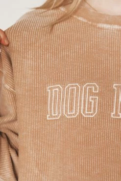 HumanKIND Crewneck Sweatshirts DOG MOM EMBROIDERED CREWNECK 13 HumanKIND Crewneck Sweatshirts DOG MOM EMBROIDERED CREWNECK