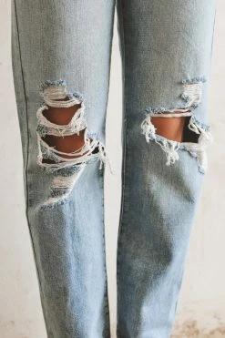 JBD. HALLIE DISTRESSED JEANS Bottoms