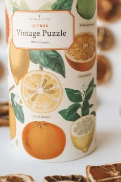 CAVALLINI PAPERS & CO. CITRUS VINTAGE PUZZLE