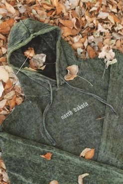 HumanKIND ND OLD ENGLISH EMBROIDERED HOODIE Hoodies