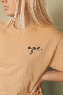 HumanKIND "OPE" EMBROIDERED TEE 17 HumanKIND