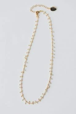 CEDAR AND CYPRESS DESIGNS LEILA NECKLACE · LABRADORITE ACCESSORIES