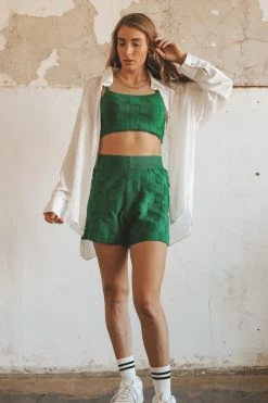 BAILEY ROSE Bottoms LUCKY DAY SHORTS