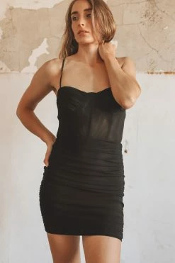 BLUE BLUSH TORI DRESS