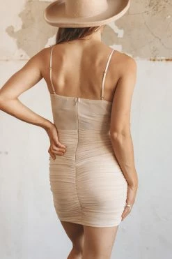 BLUE BLUSH TORI DRESS