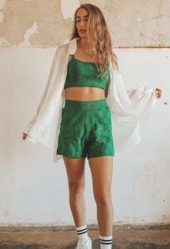 BAILEY ROSE Bottoms LUCKY DAY SHORTS