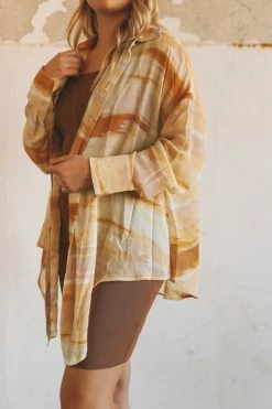 DRESS FORUM SUNDOWN BLOUSE