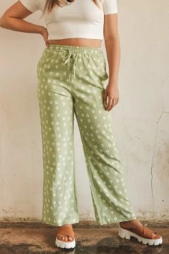 PRETTY GARBAGE TATUM FLORAL PANTS