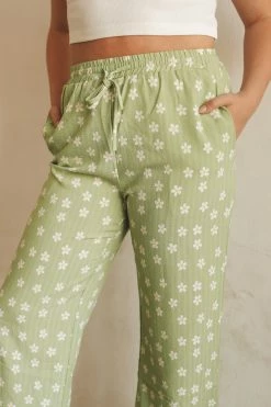 PRETTY GARBAGE TATUM FLORAL PANTS