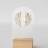 JAXKELLY CELESTIAL SUNBURST EARRINGS