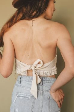 PRETTY GARBAGE BROADWAY CROP TOP