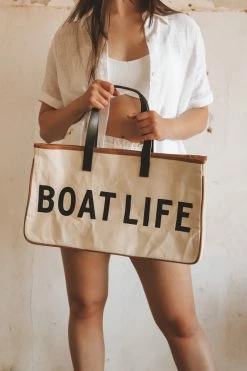SANTA BARBARA DESIGN STUDIO ACCESSORIES BOAT LIFE TOTE BAG